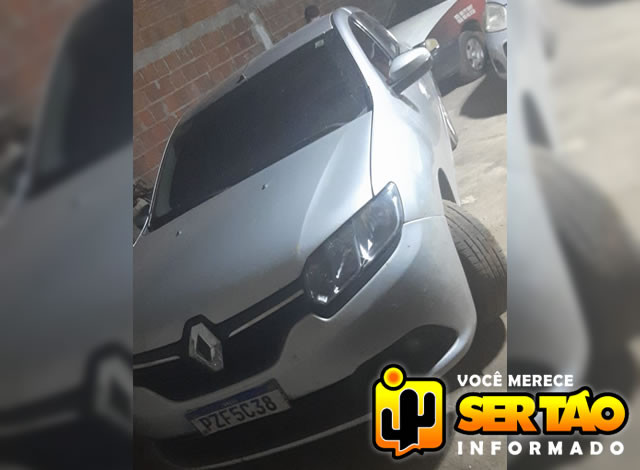 Confusão com carro roubado em Fortaleza termina com três pessoas na delegacia em São João do Rio do Peixe