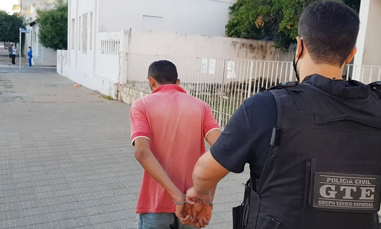 Ação conjunta entre Polícia Civil e Militar prende homem responsável por manter “boca de fumo” em Pombal