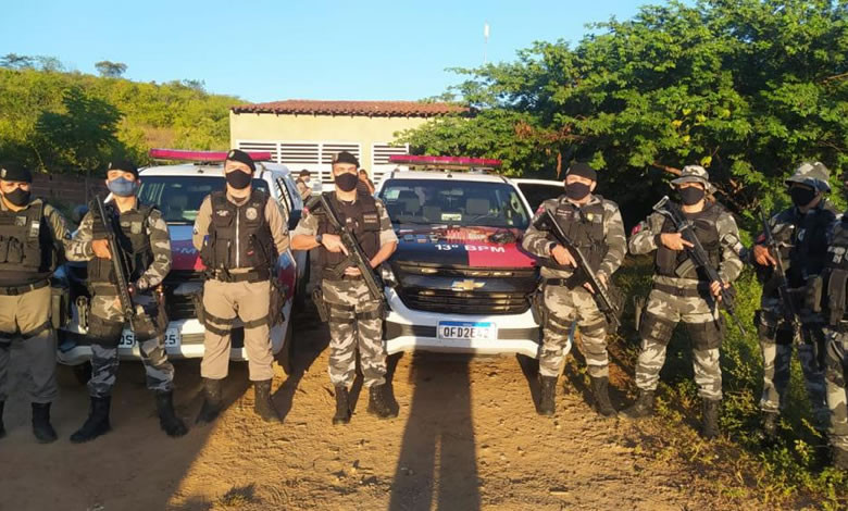 Foragido da Justiça é preso em ação da Polícia Militar na região do Vale do Piancó