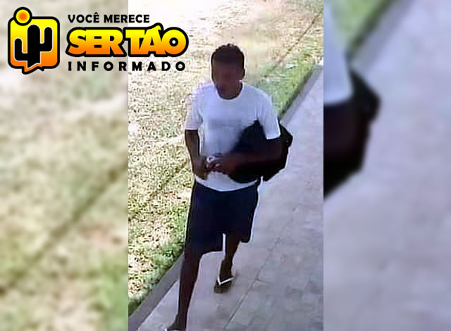 VÍDEO: Homem arromba casa e pratica furto em residência na cidade de Sousa