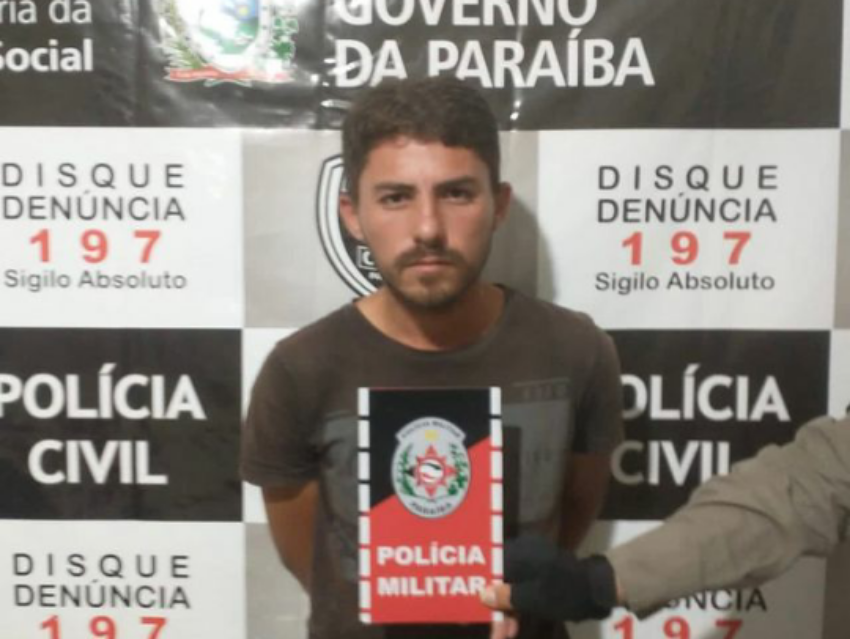 Polícia Militar prende homem acusado de ter assassinado sua namorada em Brejo dos Santos