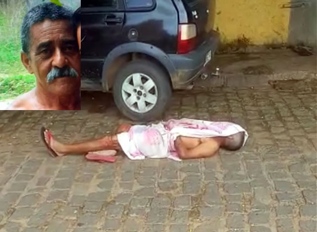 Idoso é assassinado com golpes de faca na cidade de Cajazeiras; suspeita do crime foi detida