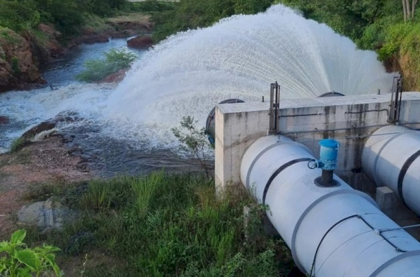 Com quase 100% da capacidade da Barragem São Gonçalo, MDR determina reabertura de válvula dispersora, nesta terça-feira (22)