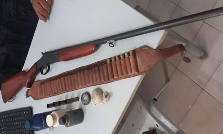 Polícia Militar apreende arma de fogo na zona rural de São José da Lagoa Tapada