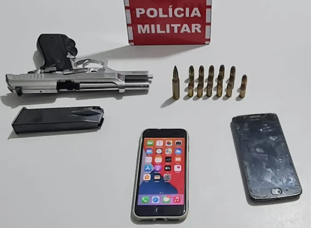 Polícia Militar apreende adolescente com arma de fogo na cidade de São Bento