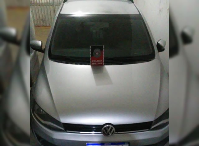 Polícia Militar apreende carro adulterado na cidade de São Bento