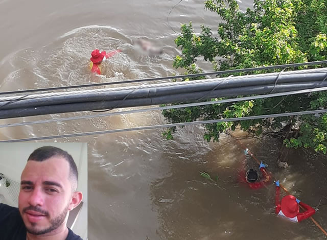 Garçom que estava desaparecido é encontrado morto no Rio do Peixe em Sousa