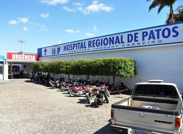 Hospital de Patos registra 20 cirurgias e aumento de 21% nos atendimentos da urgência no fim de semana