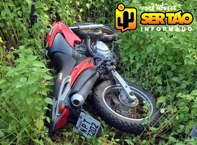 Moto roubada é localizada pela Polícia Militar no município de Sousa