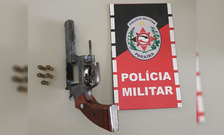 Foragido da Justiça é preso por porte ilegal de arma de fogo em Catolé do Rocha