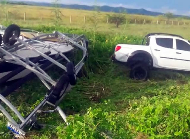 VÍDEO: Acidente de trânsito envolvendo empresário é registrado na BR-230, em Sousa