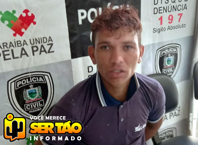 Foragido da Justiça do RN, acusado de roubo é preso pela Polícia Militar em Sousa