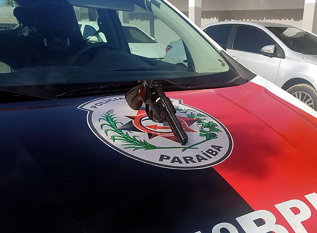 Polícia Militar apreende arma de fogo após tentativa de homicídio na cidade de Aparecida