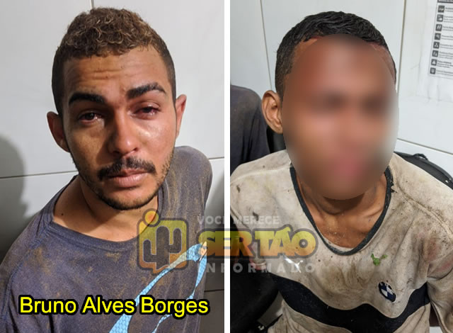 Dupla é conduzida à delegacia da cidade de Sousa por direção perigosa e desobediência