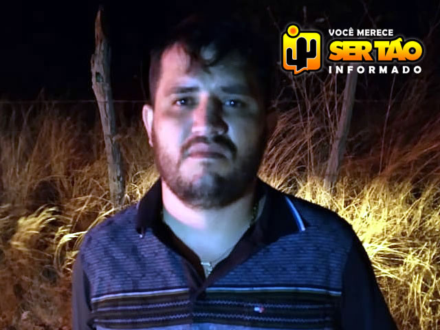 Polícia Militar prende em Santa Cruz/PB, acusado de participar de roubo a carro forte em Aparecida/PB