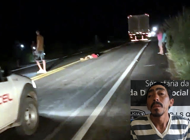 Homem morre após ser atropelado por caminhonete na BR-230, em Cajazeiras