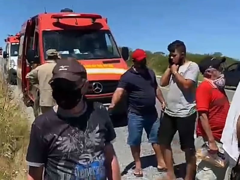 Acidente de trânsito do tipo capotamento é registrado na BR-230 próximo ao município de São Bentinho