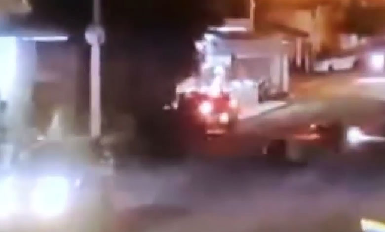 VÍDEO: Colisão entre carro e moto deixa homem ferido na BR-427 na cidade de Pombal