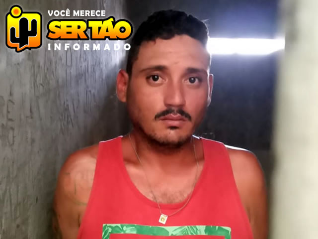 Polícia Militar prende homem por força de mandado de prisão na cidade de Sousa