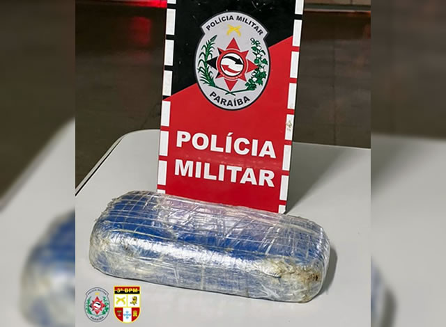 Casal pombalense é preso com cerca de 1 kg de pasta base de cocaína em Teixeira