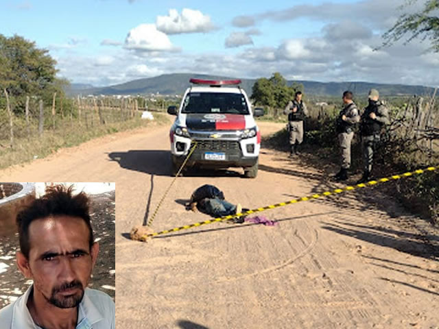 Homem é encontrado morto com perfuração de tiro de arma de fogo na zona rural de Uiraúna