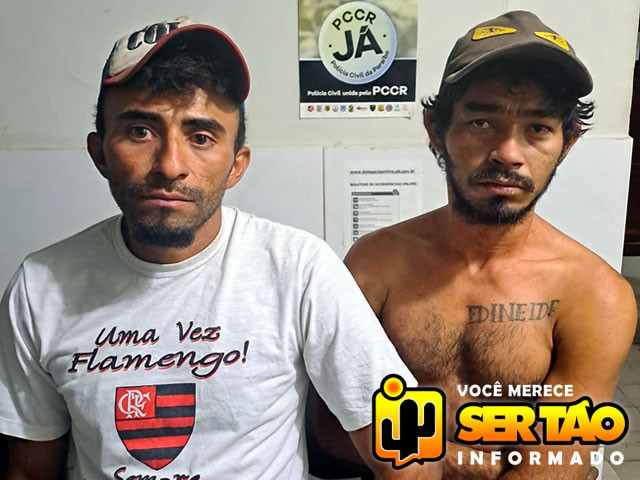 Trio da ROTAM prende homens acusados de praticarem furto na cidade de Sousa