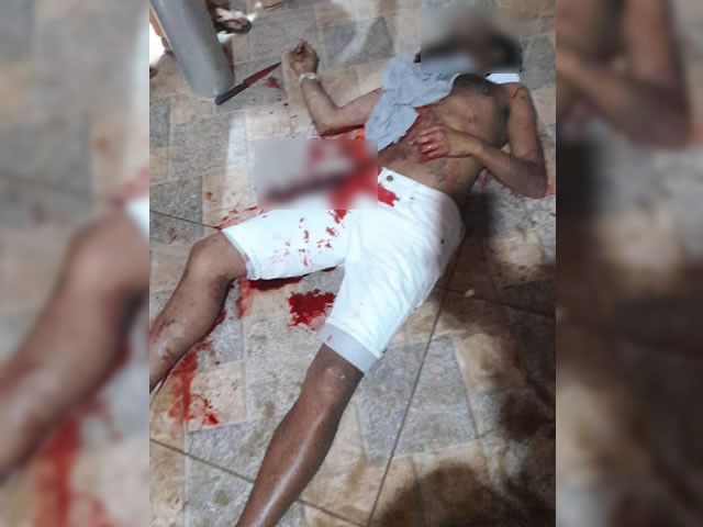 Jovem é assassinado com golpes de faca após desentendimento na cidade de Coremas