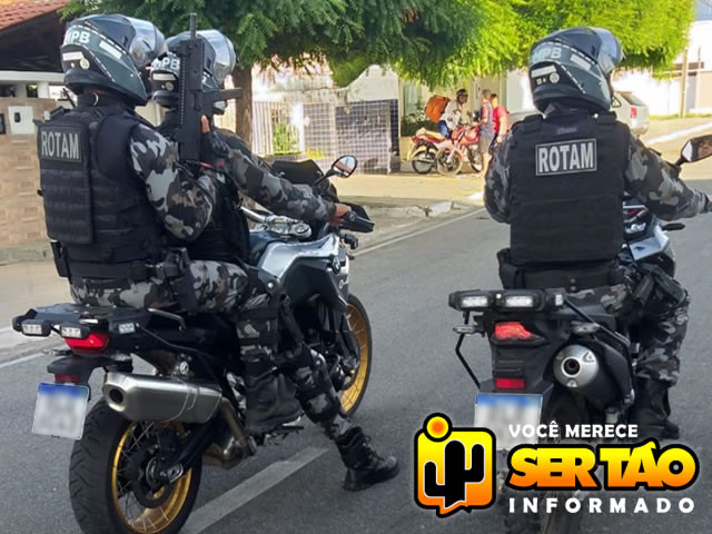 Trio da ROTAM conduz mulher à delegacia por embriaguez e desordem, desobediência e desacato em Sousa