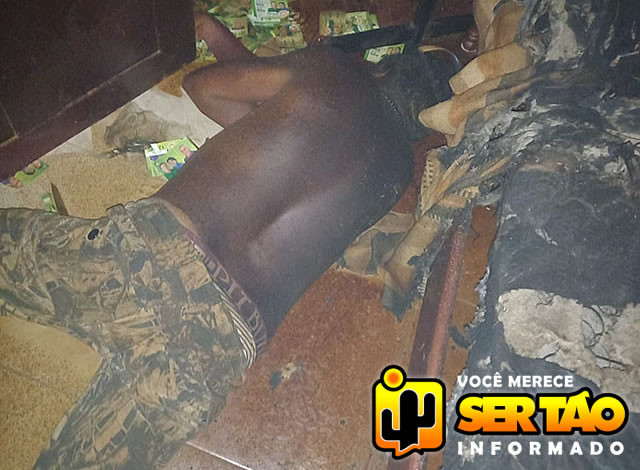 Homem é encontrado morto após incêndio em quarto de residência no município de Sousa