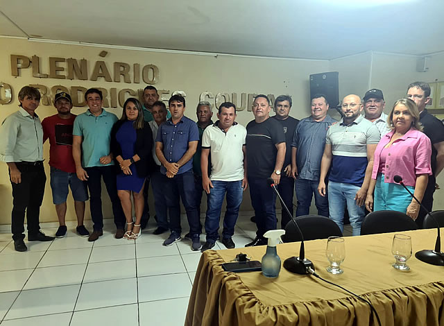 Vereadores realizam eleição para escolha da Mesa Diretora da Câmara Municipal de São José da Lagoa Tapada