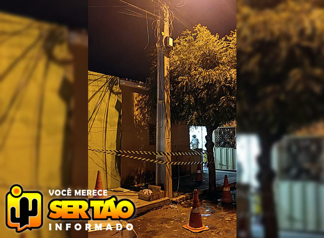 Criança sofre descarga elétrica e é socorrida ao Hospital Regional de Sousa