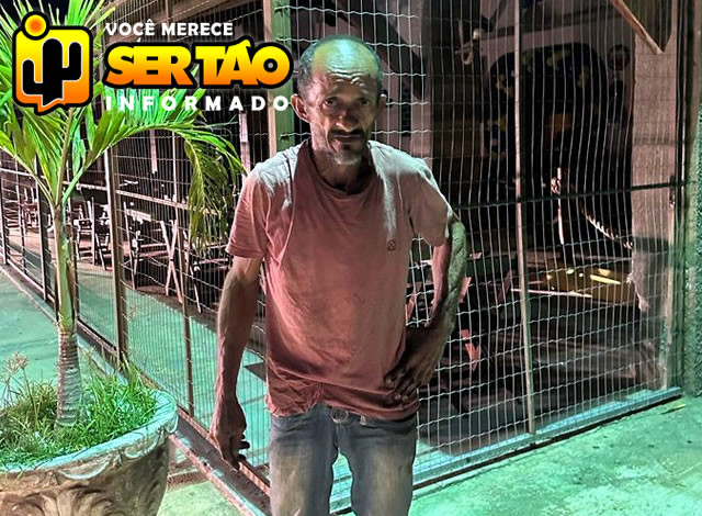 Homem é preso após invadir bar e petiscaria no Centro da cidade de Sousa