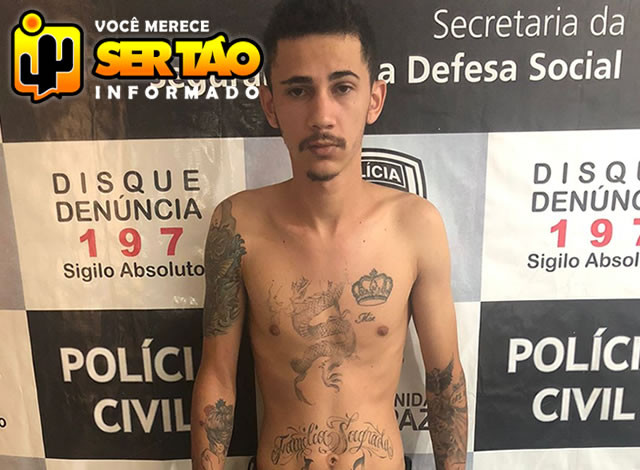 Polícia Militar prende homem acusado de roubo e recupera moto roubada na cidade de Sousa