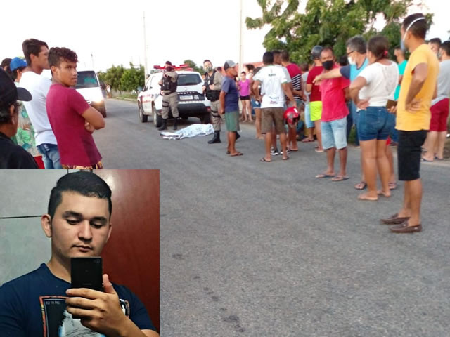 VÍDEO: Jovem morre vítima de acidente com moto em São José da Lagoa Tapada