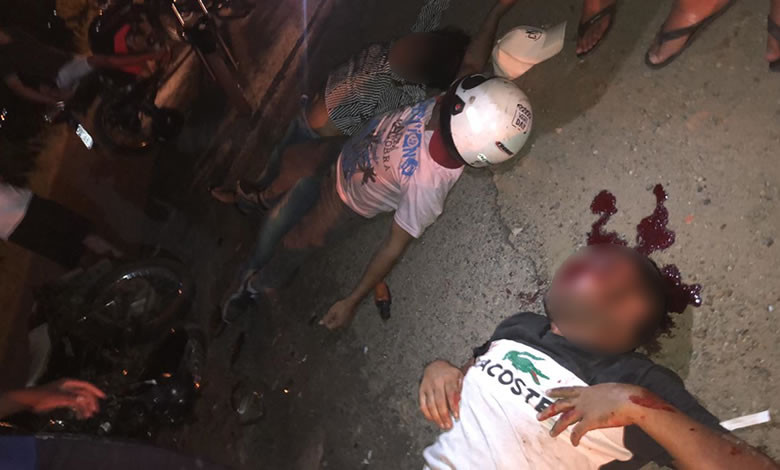 VÍDEO: Grave acidente de trânsito deixa três pessoas feridas na cidade de Coremas