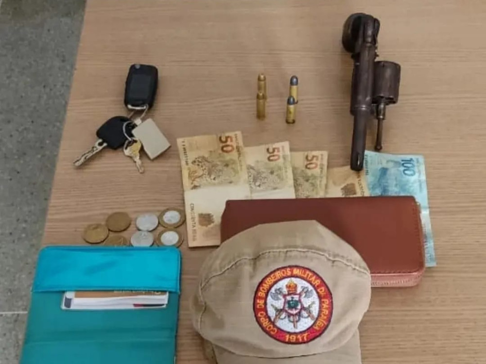 Bombeiros militares prendem em flagrante individuo que cometeu roubo em Campina Grande