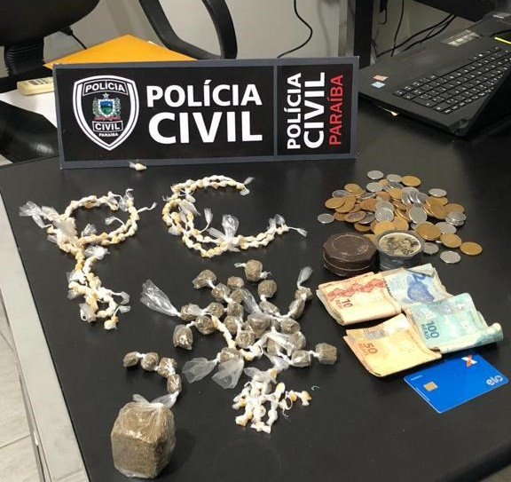 Polícia Civil prende 4 suspeitos de tráfico de drogas na cidade de Itaporanga