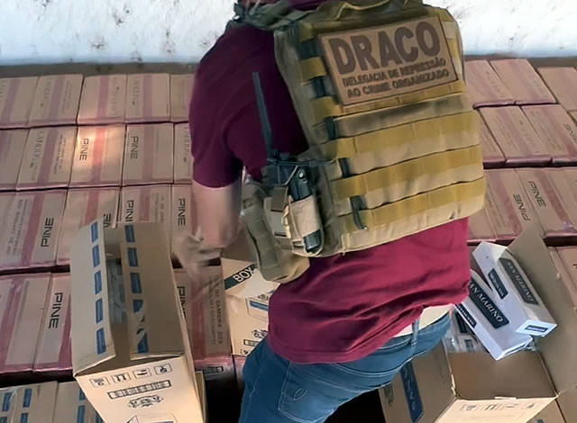 20 MILHÕES: Apreensão de cigarros contrabandeados na cidade de Sousa foi a maior já vista na Paraíba