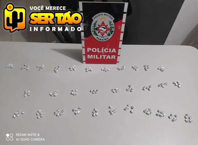 Trio do ROTAM prende homens por porte ilegal de droga na cidade de Sousa