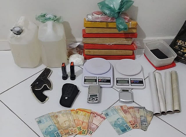Polícia Civil prende homem com grande quantidade de drogas em São José de Piranhas