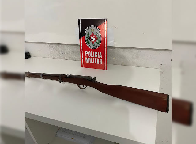 Polícia Militar apreende arma de fogo durante rondas na cidade de Paulista