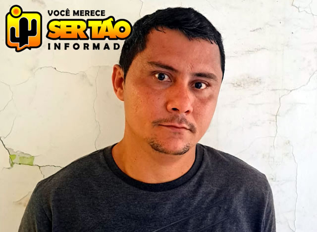 Polícia Militar prende homem acusado de furtar arma e celular de residência em Sousa