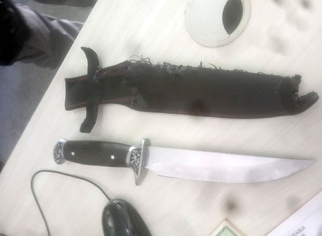 Aluno é apreendido com faca em escola no Centro da cidade de Cajazeiras