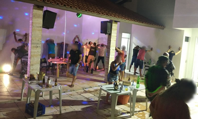 Em são Bento: Evento clandestino que estava ocorrendo em motel é encerrado pela Polícia Militar