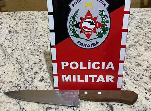 PM apreende adolescente suspeito de tentar praticar ato infracional semelhante a roubo em Catolé do Rocha