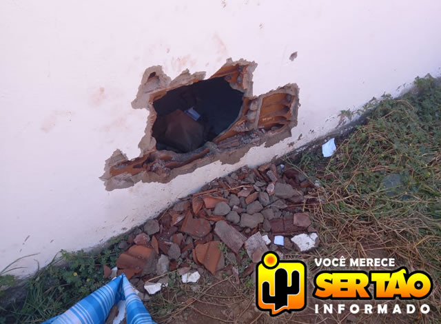 Desconhecidos arrombam parede e furtam dinheiro de casa lotérica no Centro de Sousa