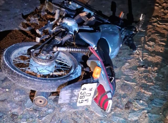 Homem morre vítima de queda de moto na PB-393, entre São João do Rio do Peixe e Cajazeiras