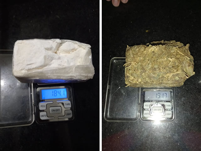 Policiais penais e militares interceptam drone carregado com drogas no Presídio Padrão de Cajazeiras