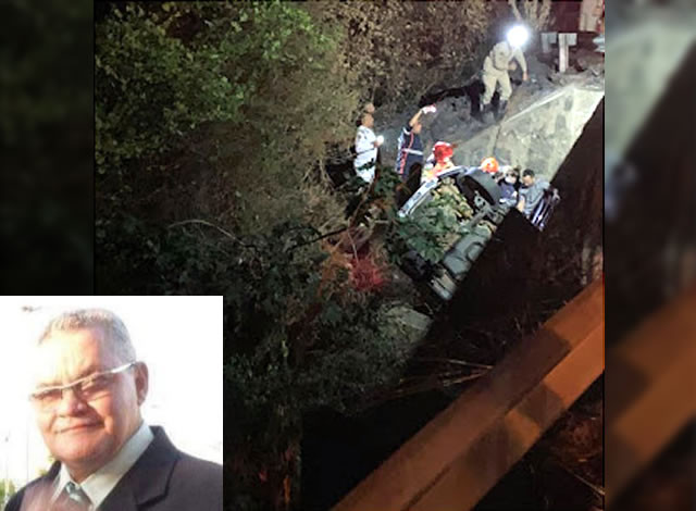 Aposentado morre e mulher fica ferida em acidente na BR-230, em Cajazeiras