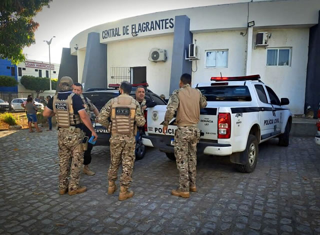 Forças de segurança prendem 7 pessoas e apreendem armas em Cajazeiras